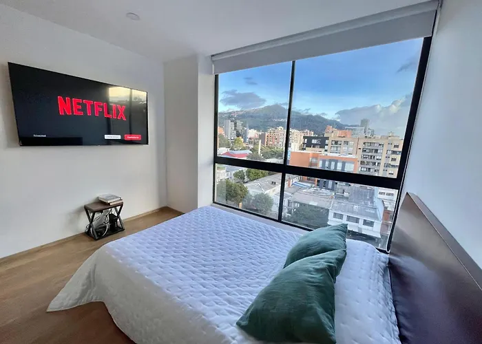 Skyline Mountains Sauna Gym Luxury Apto